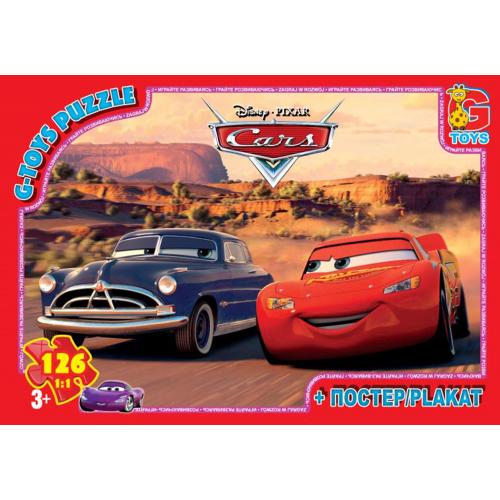 Пазлы из серии "Тачки", 126 элементов	, GP-Z10201