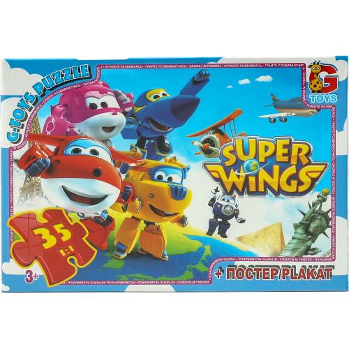 Пазлы из серии "Super Wings", 35 элементов, GP-UW220