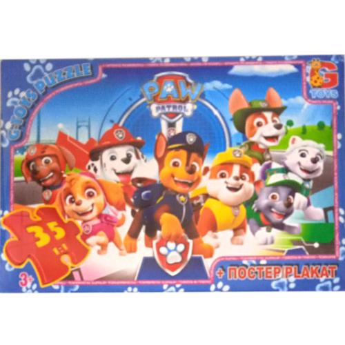 Пазлы из серии "Paw Patrol", 35 элементов, GP-PW0855