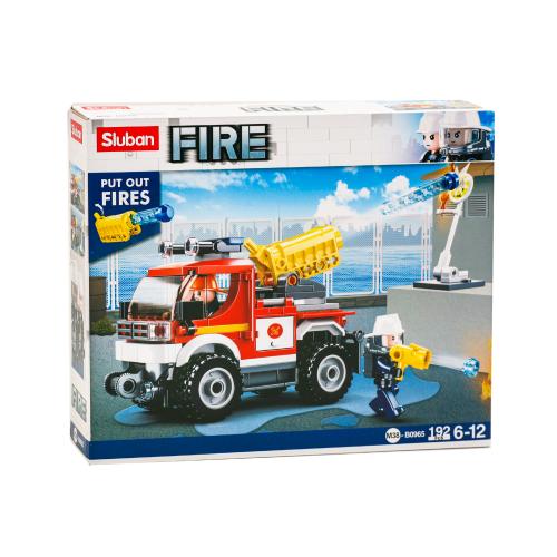 Конструктор SLUBAN Пожежник, M38-B0965