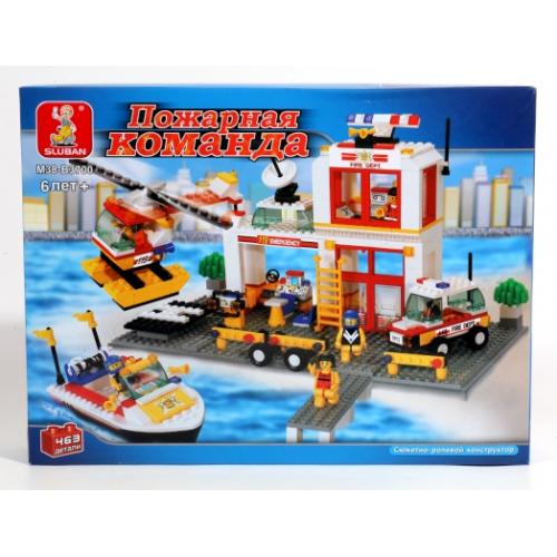 Конструктор SLUBAN Пожежна команда, M38 B 3700 Конструктор SLUBAN Пожежна команда, M38 B 3700