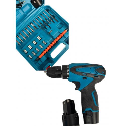 Шуруповерт Cordless Drill 12В, акумуляторний, MAKITA-12