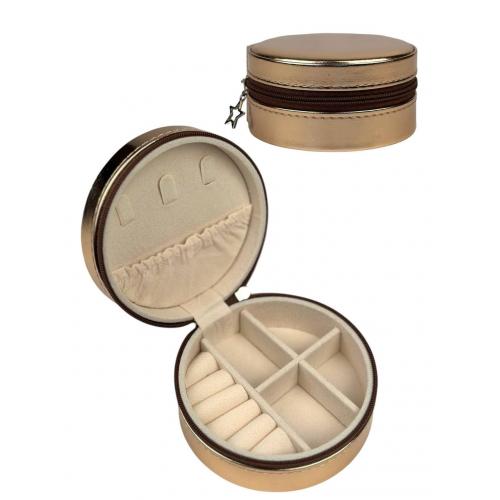 Скринька для зберігання прикрас, кругла, 1211