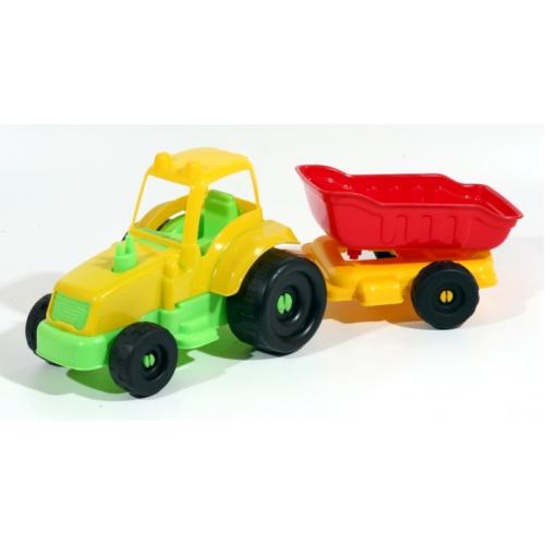 Трактор, с прицепом, 07-711