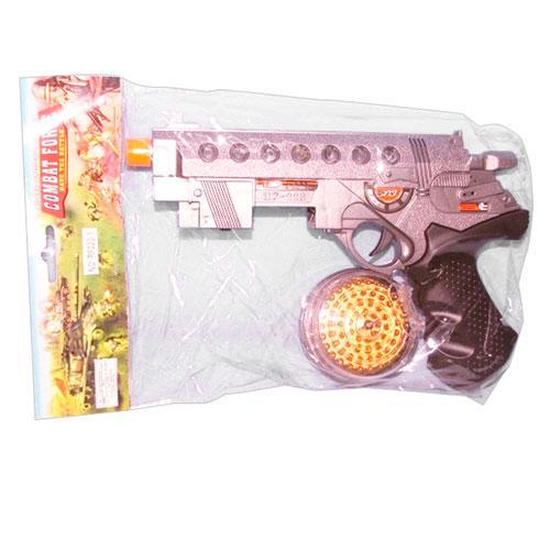 Пистолет, пистоны, 2 цвета, в кульке, RF 223-1