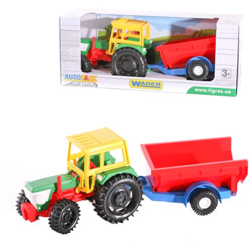 Трактор, с прицепом, 39009