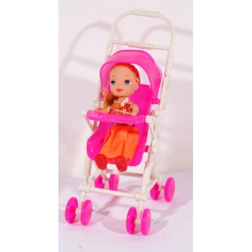 Коляска с куклой, в кульке, 708 B Коляска с куклой, в кульке, 708 B