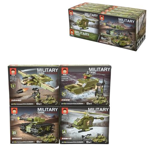 Конструктор військова техніка упаковка MILITARY TANK, 11051B Конструктор військова техніка упаковка MILITARY TANK, 11051B