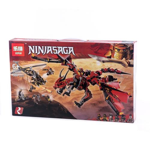 Конструктор LEPIN "NinjaG", 988 деталей, 6081