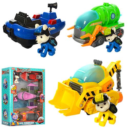 Транспорт з фігуркою Paw Patrol, 2 види, в кор-ці, 553-166AB Транспорт з фігуркою Paw Patrol, 2 види, в кор-ці, 553-166AB
