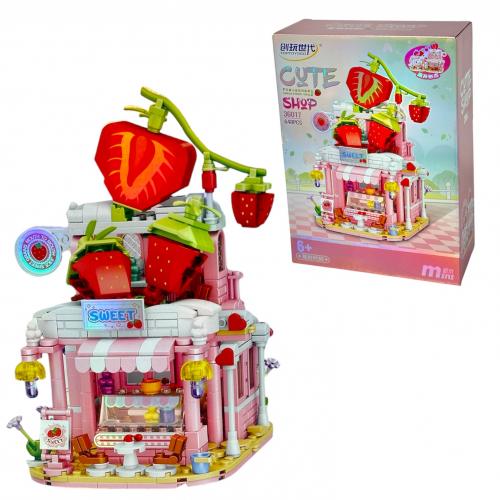 Конструктор ПОЛУНИЧНИЙ-РАЙ КАФЕ 647деталей, 36017 Конструктор ПОЛУНИЧНИЙ-РАЙ КАФЕ 647деталей, 36017