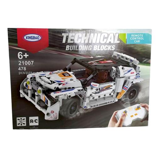 Конструктор - Спорткар на радиоуправлении, XB-21007 Конструктор - Спорткар на радиоуправлении, XB-21007