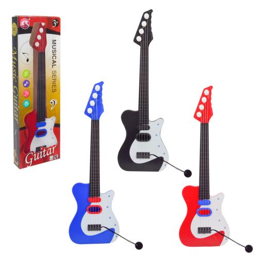 Гітара 3 кольора мікс, короб, 8817-108 Гітара 3 кольора мікс, короб, 8817-108