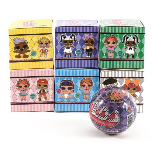 Кукла в шаре с волосами, JX-2