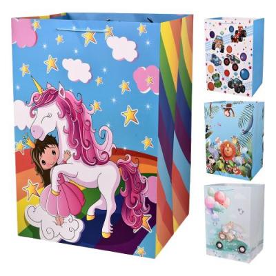 Пакет подарунковий паперовий XL "Children's world" 36*54*30см