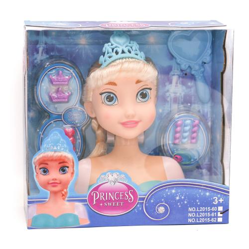 Голова для причесок, Frozen, в кор-ке, L2015-61-62
