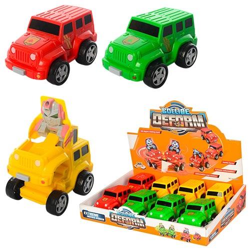 Джип-трансформер, 3 цвета, в дисплее, SZ806