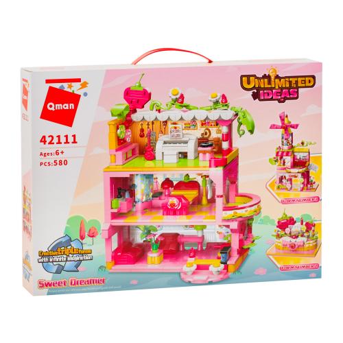 Конструктор Qman "Будиночок", 42111 Qman Конструктор Qman "Будиночок", 42111 Qman