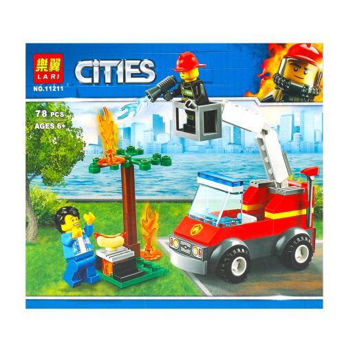 Конструктор «City» Пожар на пикнике, 76 деталей, 11211-96