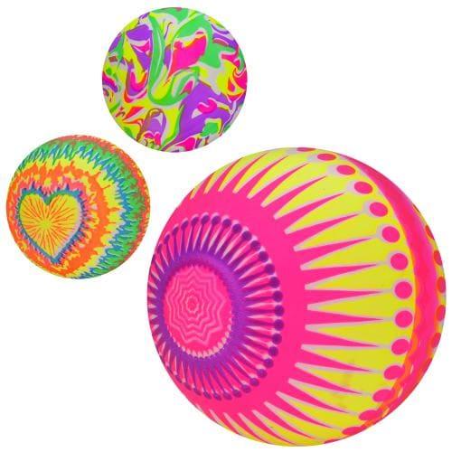 М'яч дитячий MS 4413 (200шт) 9 дюймів, 57-60г, малюнок, 3 види, MS 4413