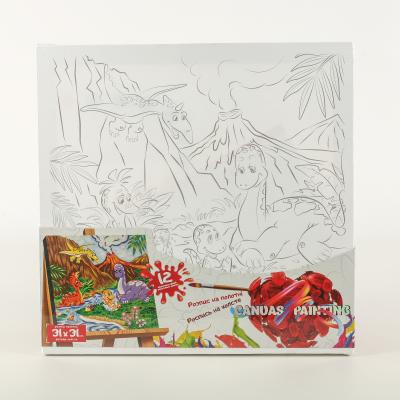 Набор для творч. Роспись на пол. Canvas 30*31/10, ДТ-ОО-09195