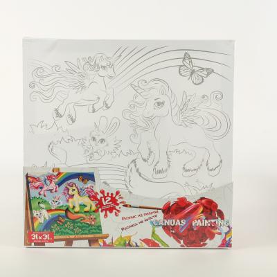 Набор для творч. Роспись на пол. Canvas 30*31/10, ДТ-ОО-09195
