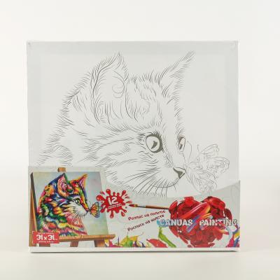 Набор для творч. Роспись на пол. Canvas 30*31/10, ДТ-ОО-09195