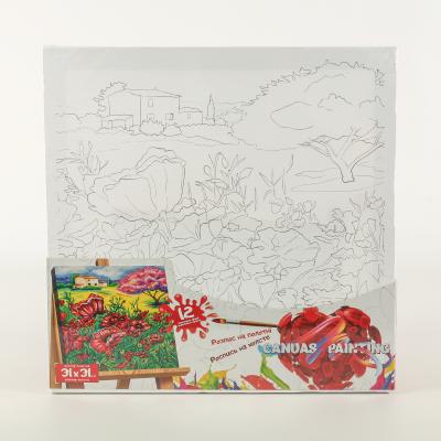 Набор для творч. Роспись на пол. Canvas 30*31/10, ДТ-ОО-09195