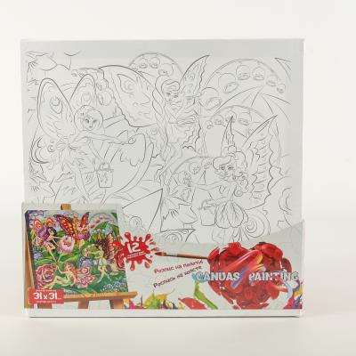 Набор для творч. Роспись на пол. Canvas 30*31/10, ДТ-ОО-09195