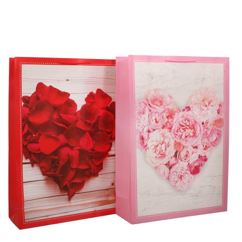 Пакет подарунковий "Heart roses", 88570-XXL