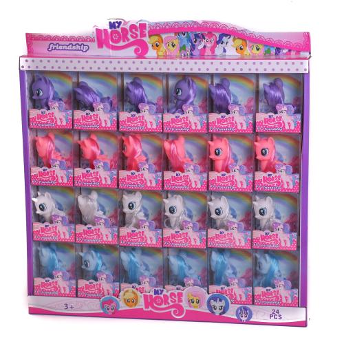 Фигурка Little Pony, микс цветов, в дисплее, ZR-233 Фигурка Little Pony, микс цветов, в дисплее, ZR-233