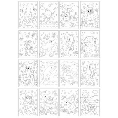 Дитяча розмальовка "Sea", 23347 Дитяча розмальовка "Sea", 23347