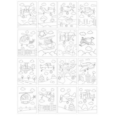 Дитяча розмальовка "Літачки", 23346