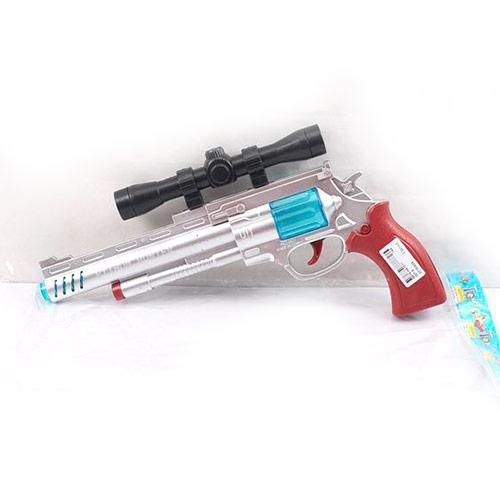 Пистолет, музыкальный, в кульке, 007-5