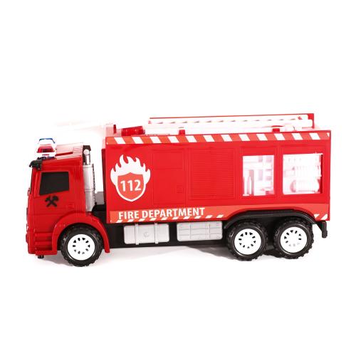 Пожарная машина, инерц-я, в слюде, 689-5B Пожарная машина, инерц-я, в слюде, 689-5B