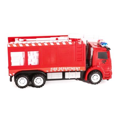 Пожарная машина, инерц-я, в слюде, 689-5B Пожарная машина, инерц-я, в слюде, 689-5B
