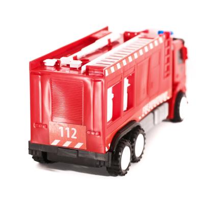 Пожарная машина, инерц-я, в слюде, 689-5B Пожарная машина, инерц-я, в слюде, 689-5B