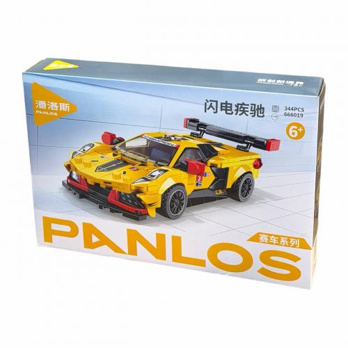 Конструктор "PANLOS" CHEVROLET CORVETTE C8R 344 дет., 666019 Конструктор "PANLOS" CHEVROLET CORVETTE C8R 344 дет., 666019
