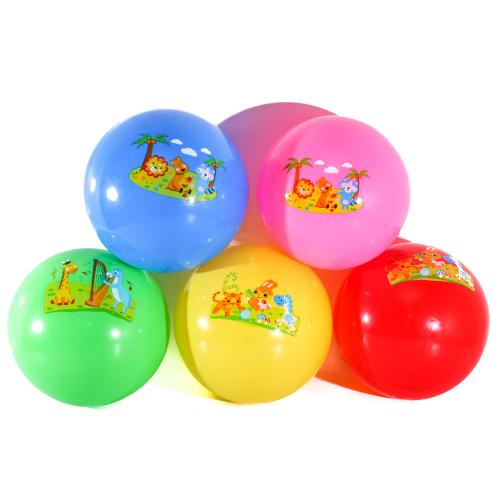 Мячик резиновый, микс цветов, в кульке, MS 0979