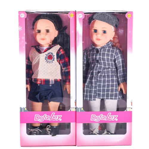 Лялька DEFA м'яконабивна, 3 види, в кор-ці, 5507 Лялька DEFA м'яконабивна, 3 види, в кор-ці, 5507