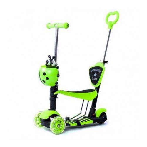 Самокат MAXI, 5 в 1, 3 кол., в кор-ке, MG-13