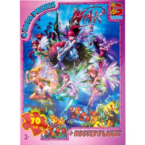 Пазлы из серии " WinX Club", 70 элементов, GP-W002003