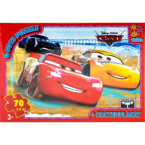Пазлы из серии "Тачки", 70 элементов	, GP-Z10190