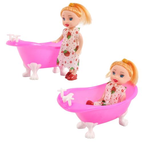 Кукла с ванночкой, 8666-3