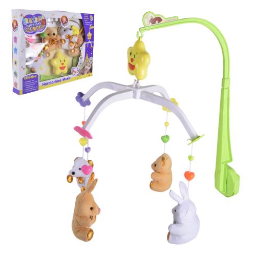Мобіле. муз.,м'яконабивні іграшки, короб.40,5*30*4,5 см, D062