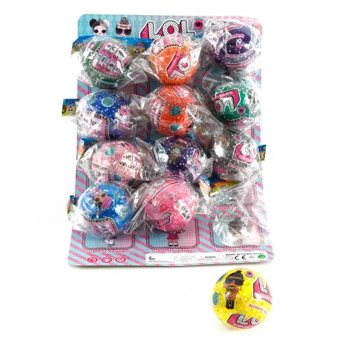 Кукла в шаре на листе, LB-1