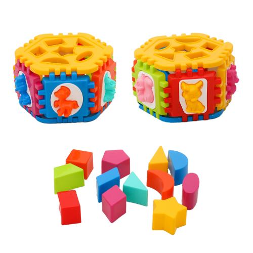 Логічний шестигранник - сортер, KW-50-002