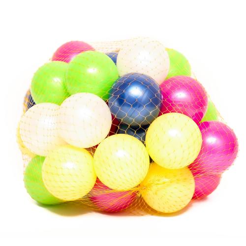 Набор шаров в сухой бассейн, 32 шт., в сетке, ОР 467 в-3