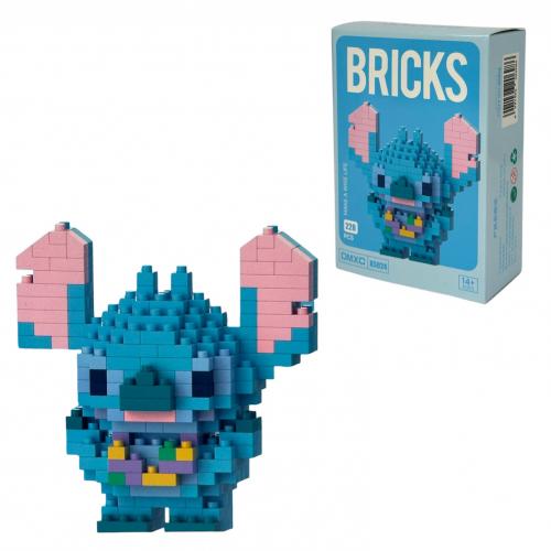 Конструктор піксельний "Стіч" 6см, 228 деталей, X5024