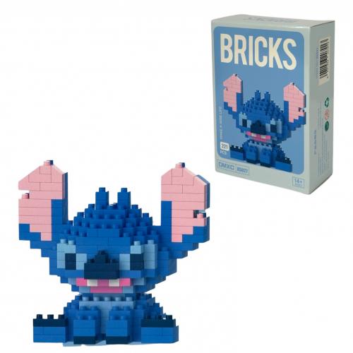 Конструктор піксельний "Стіч" 6см, 221 деталей, X5027